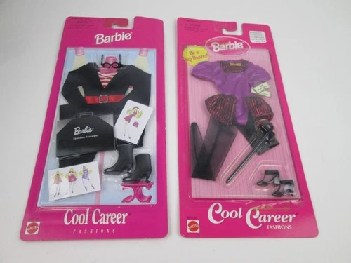 Vintage Lot of 2 Mattel Barbie Cool Career Fashions Tap Dancer  Fashion Designer