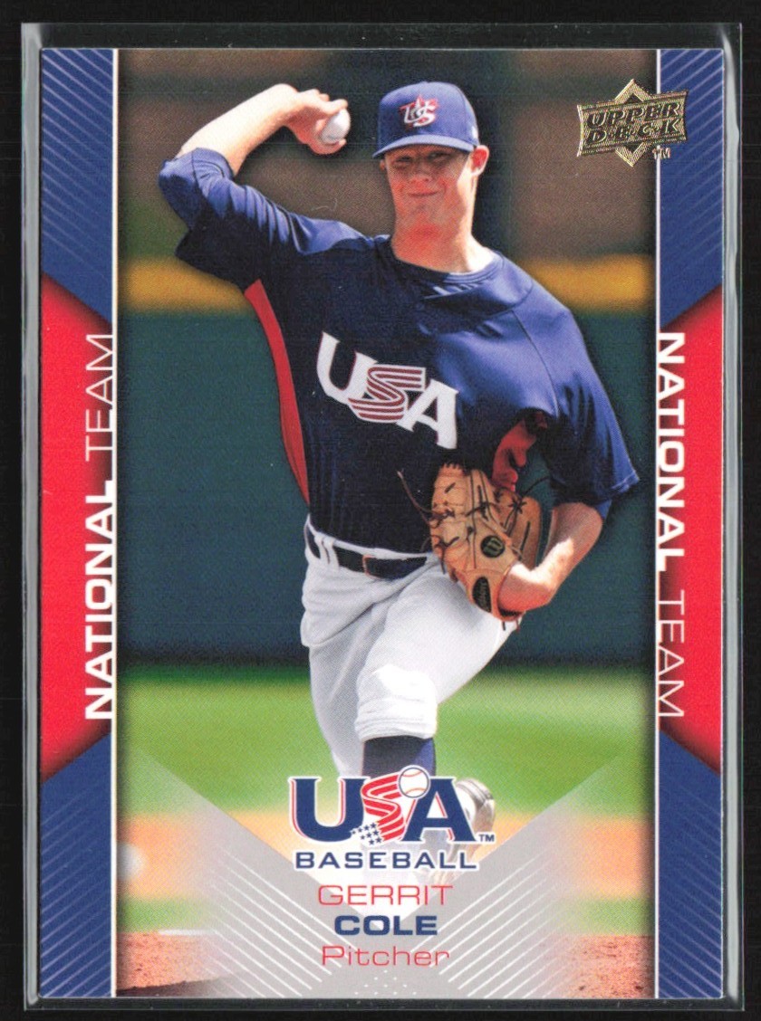 Gerrit Cole 2009 Upper Deck USA Baseball Box Set C #USA-8 USA