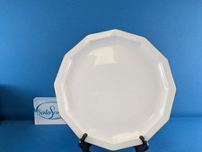 Rosenthal Polygon Secunda weiß gold Speiseteller