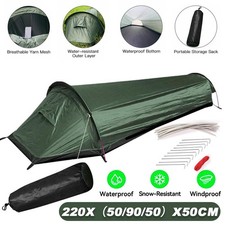 Backpacking Tent Outdoor Camping Sleeping Bag Tent Single Person Man Tent