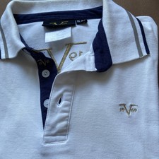 By Versace 19V69 Polo Shirt weiß Größe XL 52 100% Baumwolle