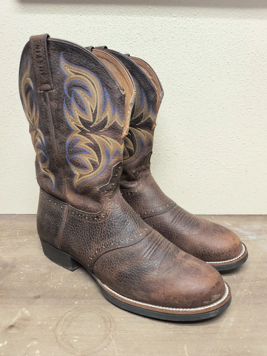 Justin Stampede Work Boots for sale | eBay display picture 3