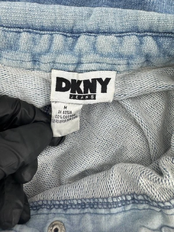 DKNY Jeans Mens Blue Denim Long Sleeve Button-Up Shirt Snap Button Size M - Image 3 of 3