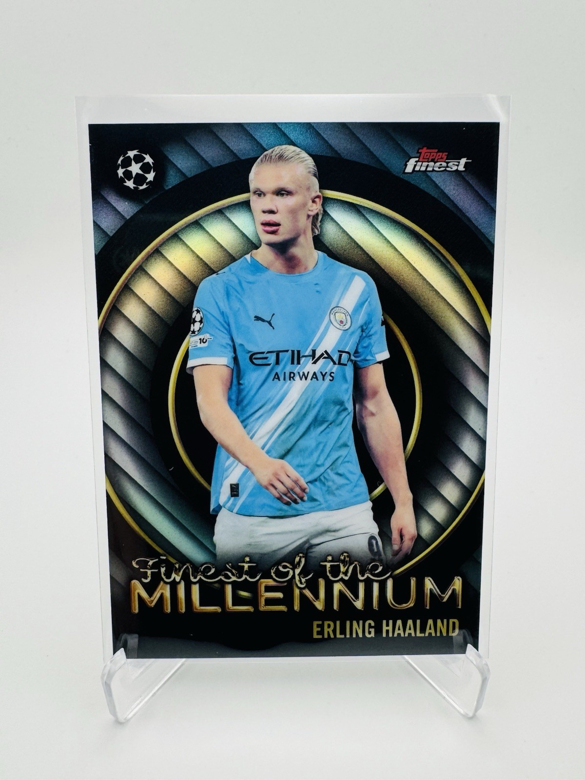 2025-26 Topps Finest UEFA Erling Haaland - Finest Of The Millennium