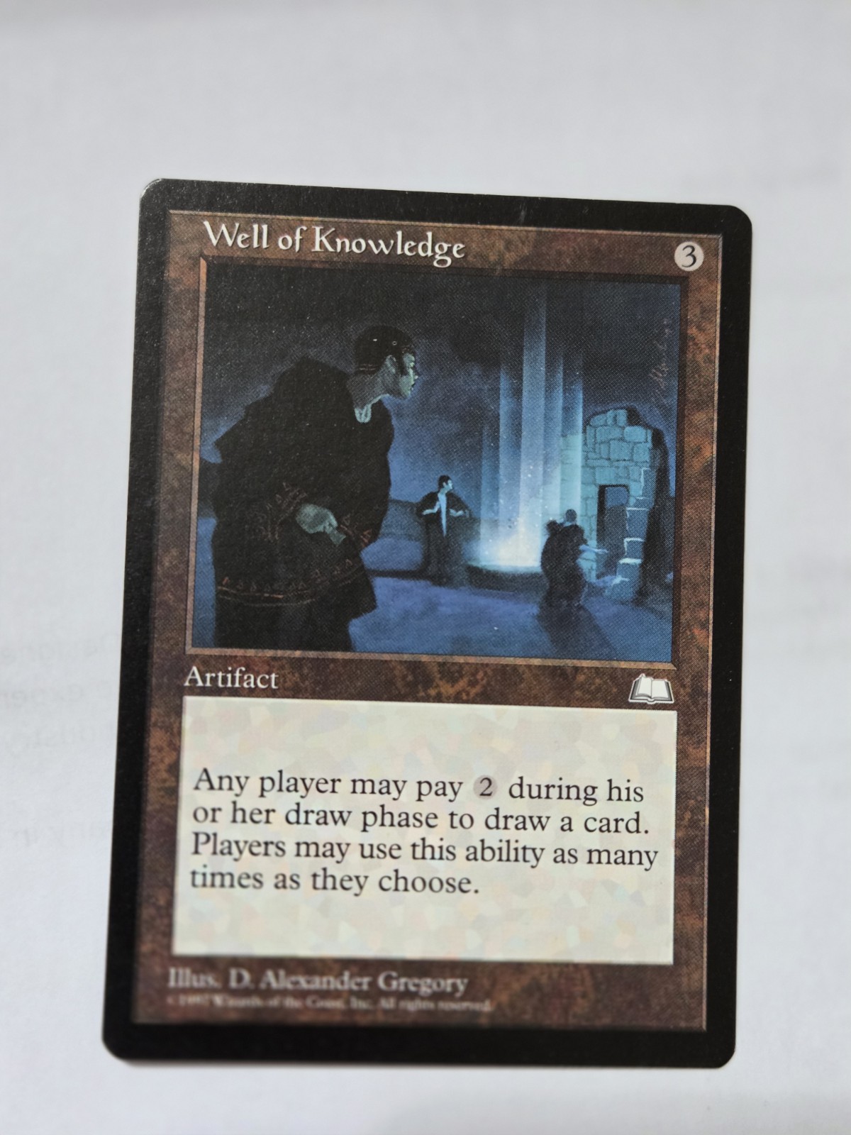 MTG Well of Knowledge Weatherlight Regular Rare NM Magic The Gathering