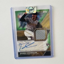 2026 Topps Major League Material Autographs Bubba Chandler Rookie 38/99