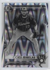 2021 Bowman Draft Chrome Black & White RayWave Refractor Alex Binelas 03j5