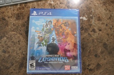 NEW Minecraft Legends Deluxe Edition   PS4 PS5   Includes Deluxe Skin Pack DLC