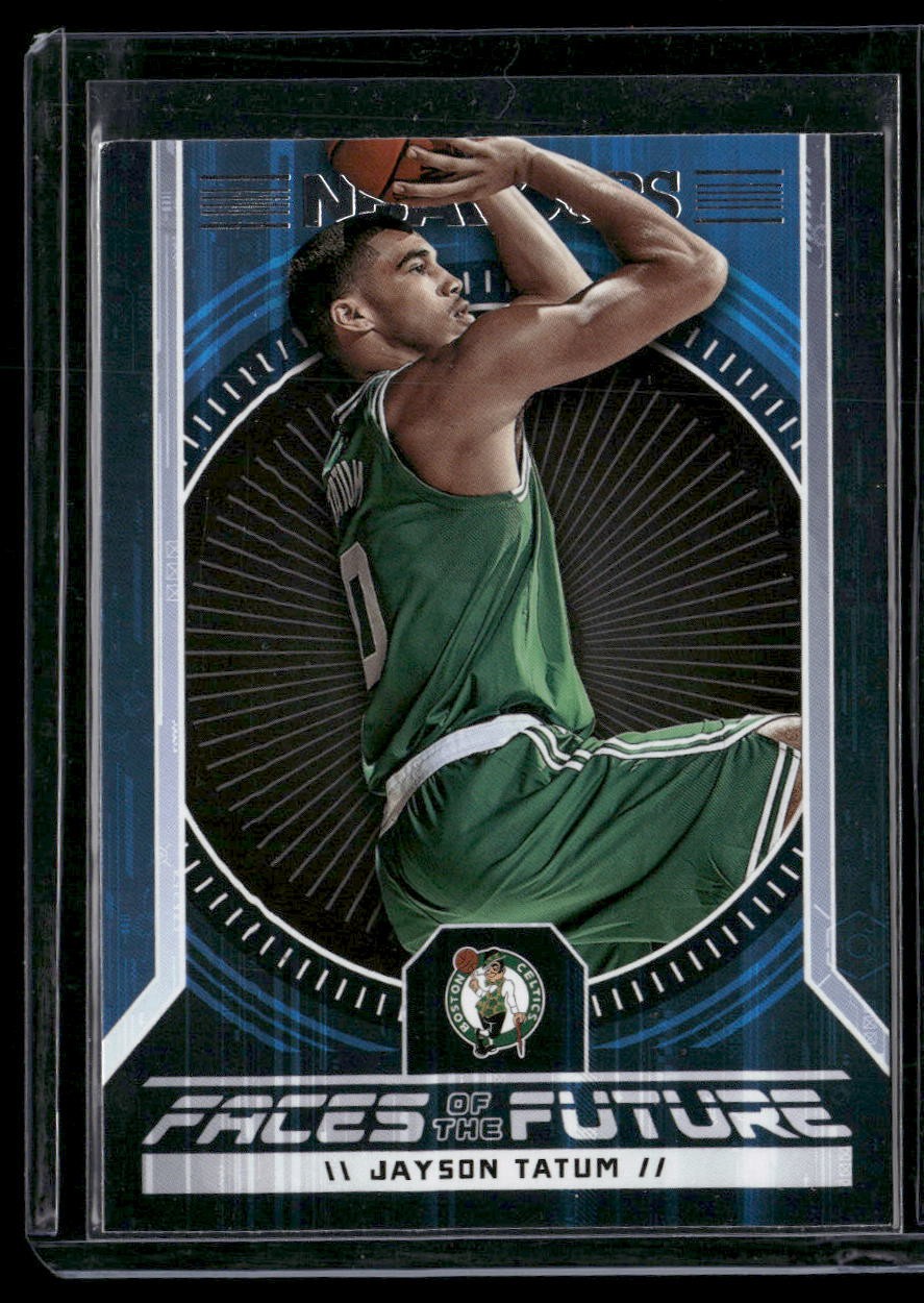 2017-18 Hoops #4 Jayson Tatum Faces of the Future