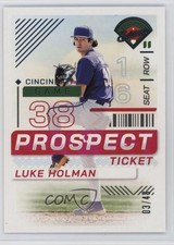 2024 Panini Prospect Edition Pink 3/49 Luke Holman #30 1dl2