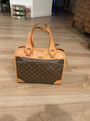Louis Vuitton Monogram Vanity Toiletry Bag Neiman Marcus Vintage USA
