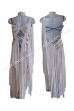 jz Handmade Women Samba Ballroom Swing Salsa Rumba Latin Dance Dress RHYTHM