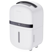 electriQ 5 L Aqua-Dry Compact Compressor Dehumidifier – Quiet, Digital Controls