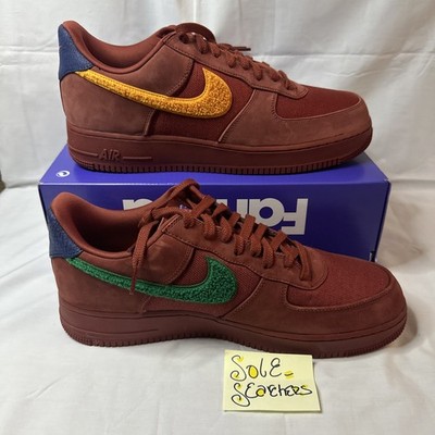 Nike Air Force 1 Low SP La Familia Redstone Del Sol Men's Sz 14 AF1 DV5153-600