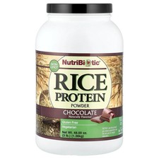 Rice Protein Powder, Chocolate, 3 lb (1.36 kg) 13.51 per gallon
