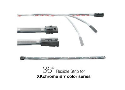 XK Glow XK-4P-S-36 36'' RGBW Underglow LED Strip Accent Light 7 Color Series