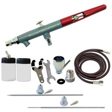 Paasche Millennium MIL-3AS Double Action Airbrush Set with Size 1, 3 and 5 Heads