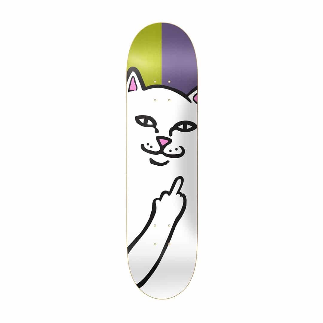 Скейтборд RIPNDIP Lord Nermal Deck лаймовыйфиолетовый Graphic 85 11990₽