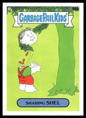 Garbage Pail Kids Sharing Shel 2022 Book Worms Topps 98b