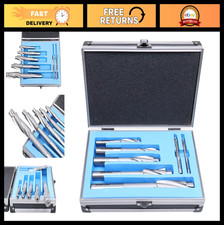 Premium Metric H.S.S. Solid Cap Screw Counterbore Set, 3 Flute, 7 Piece, Straigh