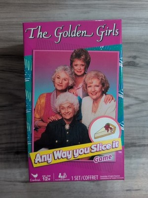 Golden Girls Any Way You Slice It Trivia Game By Cardinal Games 