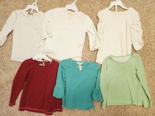 6 Layering Matilda Jane Tops Size 4 Bundle