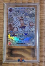 One Piece Card Monkey D Luffy SEC Gold Bandai Gemix 10 Black OP05-119