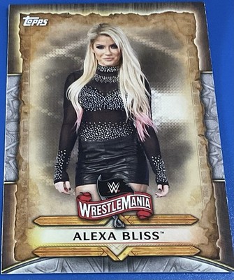 Alexa Bliss #3 WWE Topps 2020 Road To WrestleMainia Nice Card