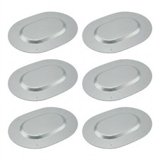 6 Pieces Trunk Drain Plug Textured Trunk Floor Plug Low-Profile for Car