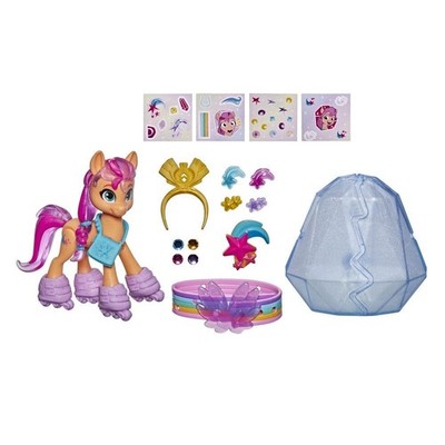 My Little Pony: A New Generation Kristall-Abenteuer Sunny Starscout, 7,5 cm groß