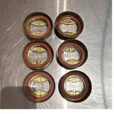 Presto Gold Metal/Glass Canning Lids Set of 6
