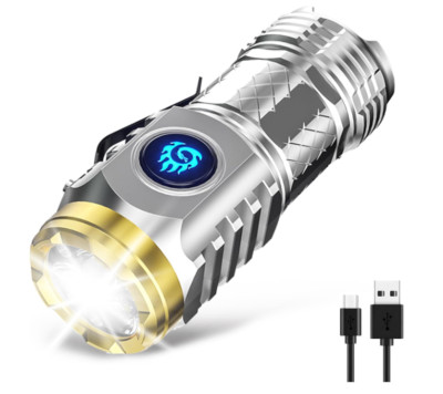 Three Eyed Monster Mini Flash Power Flashlight, German Mini Flashlight