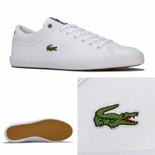 Mens Lacoste Angha 418 Trainers In White