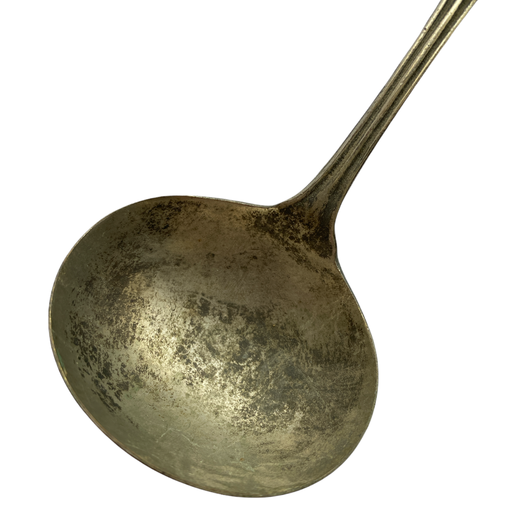 Antique Gravy Ladle Mother of Pearl Handle Silverplate Sterling eBay