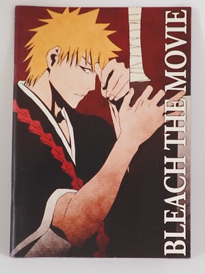 BLEACH The Movie The Diamond Dust Rebellion Movie Pamphlet Anime Japanese xx957