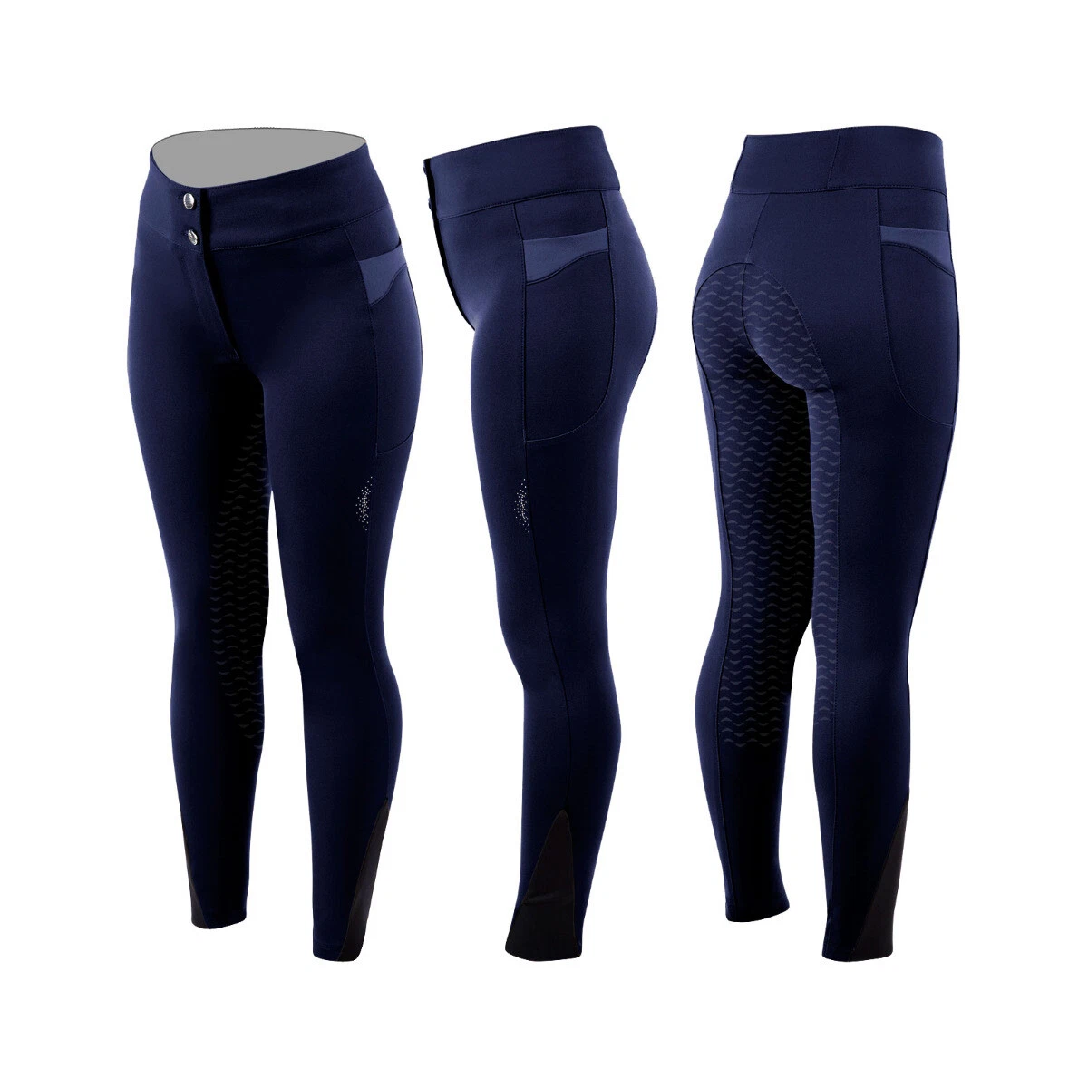 Animo Reithose für Damen Vollbesatz Silikon NICKY 24X-Flash