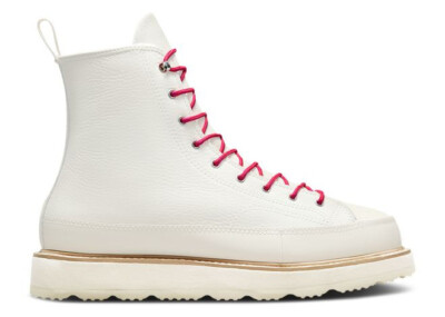 CONVERSE Boots Mens 8.5 Chuck Taylor White Leather Terrain Boots 173212c Boots