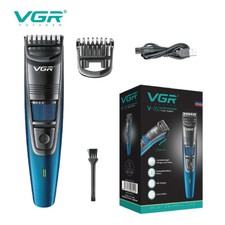 VGR Professional Hair Clippers Kit Hair Trimmer Beard Cutting Machine Cordless