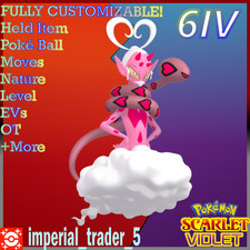 Pok mon Scarlet and Violet Enamorus W/ Best 6IV Customizable