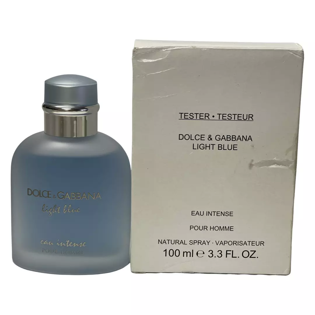 Dolce & Gabbana Light Blue Men Eau De Toilette, Shower Gel and After Shave  Balm Citrus Aromatic, 3 Pc