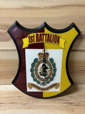 1st First Battalion Royal Regiment Fusiliers Regiment Wall Plaque & Clock sh43
