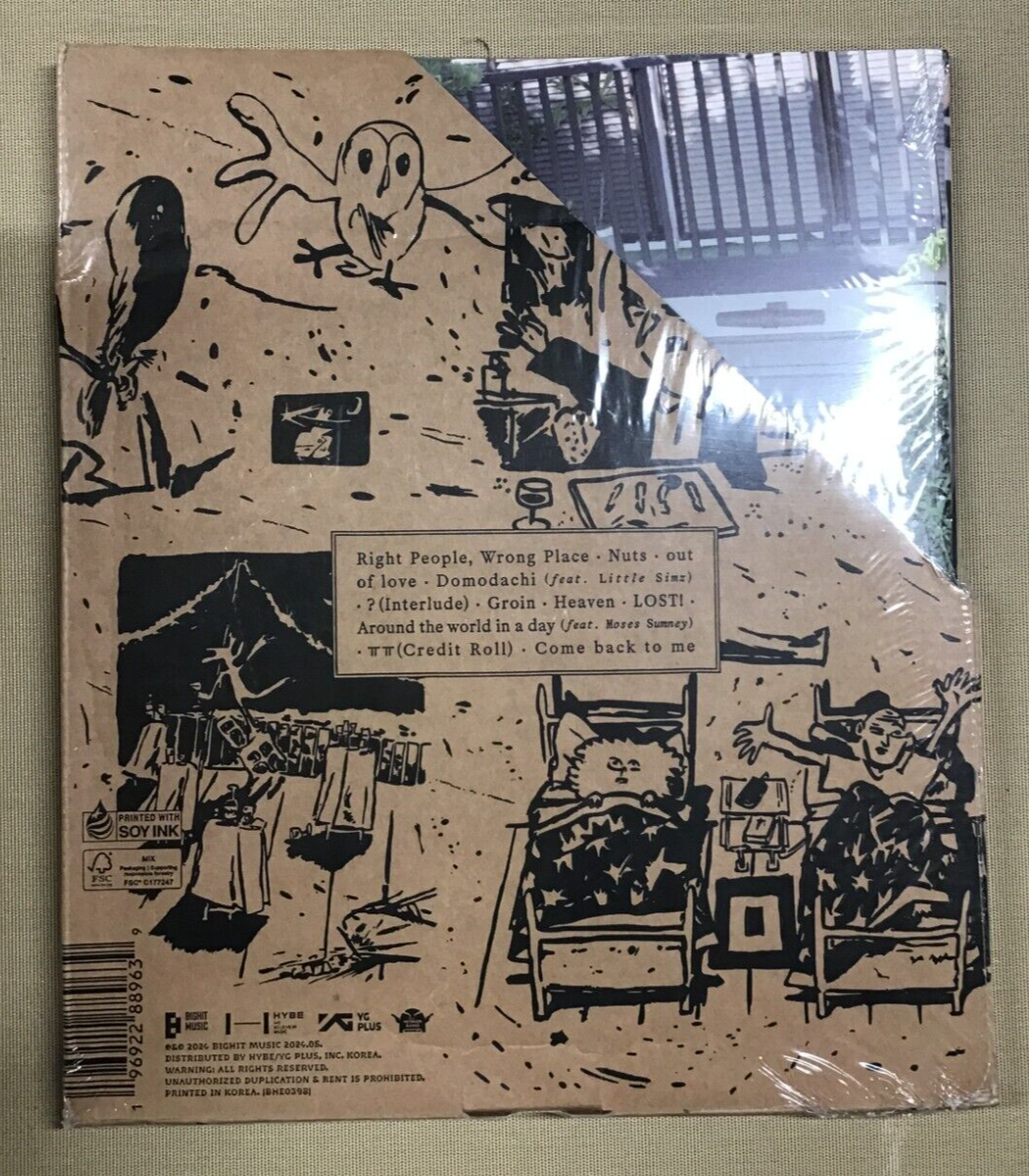 RM (BTS) Right Place, Wrong Person (Target Exclusive, CD) 3