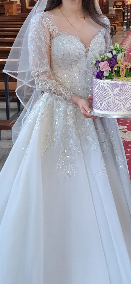 Als neu Sehr schön brautkleid hochzeitskleid - Bild 2 von 4