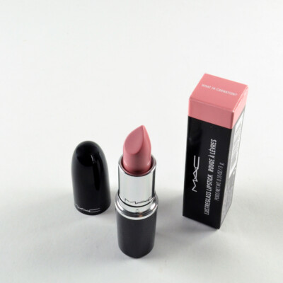 Mac Lustreglass Lipstick What In Carnation ? - Full Size 3 g / 0.10 Oz. - New
