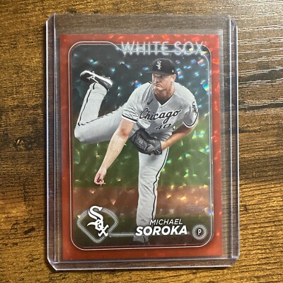 2024 Topps Series 2 - Mike Soroka #367 Red Foil /199 for sale