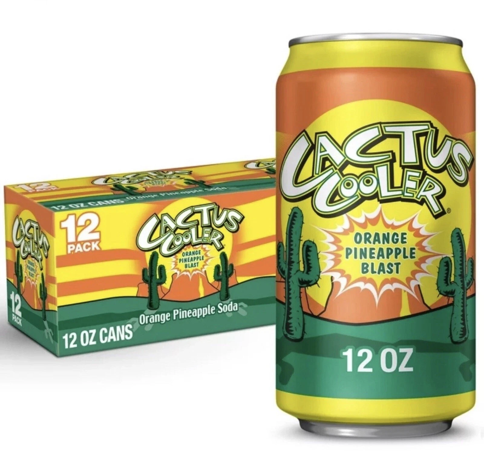 Cactus Cooler 12 Pack Of 12 Oz Cans Fast Shipping