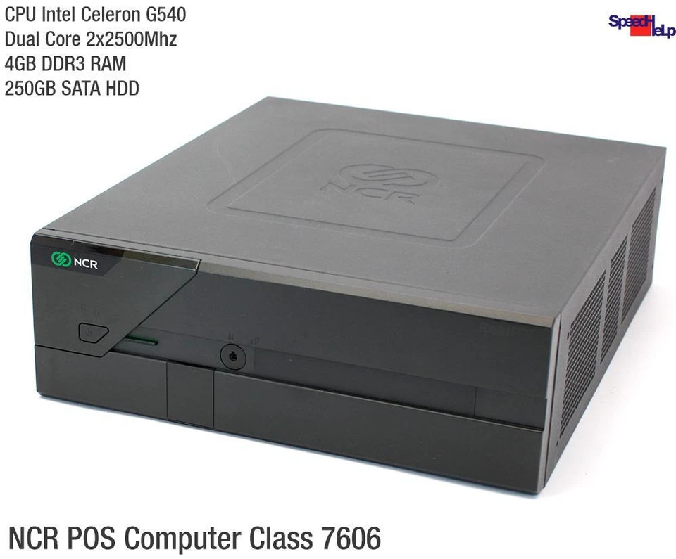Ncr 7606-1007-8801 Pos Pc Computer Terminal Cash System Cash Clllass 7606 4gb - Image 2 of 4