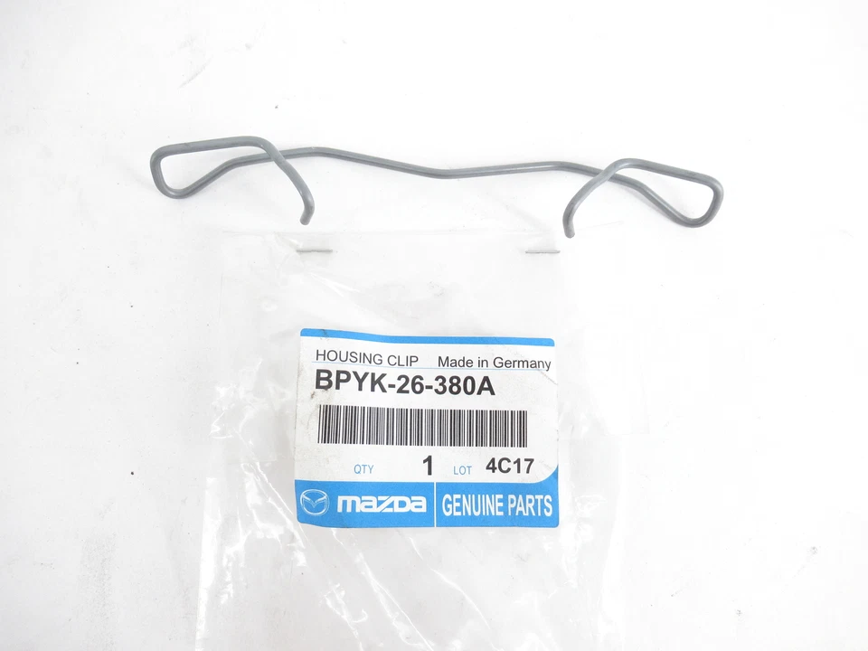 Genuíno Mazda BPYK-26-380A Pastilha de Freio Traseiro Par de Molas de Retenção 04-13 3 06-15 5 - Imagem 2 de 3