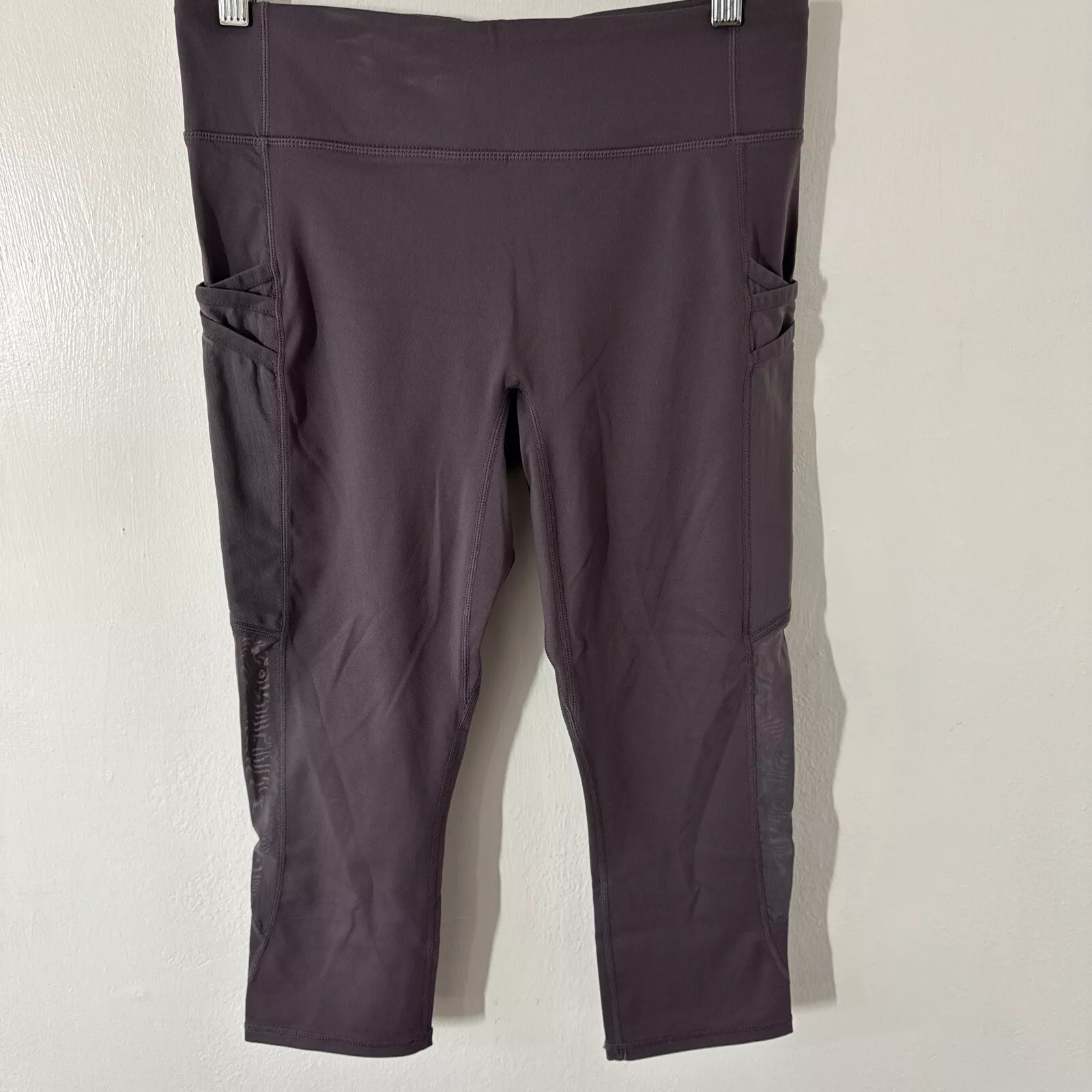 fabletics mesh knee length pants