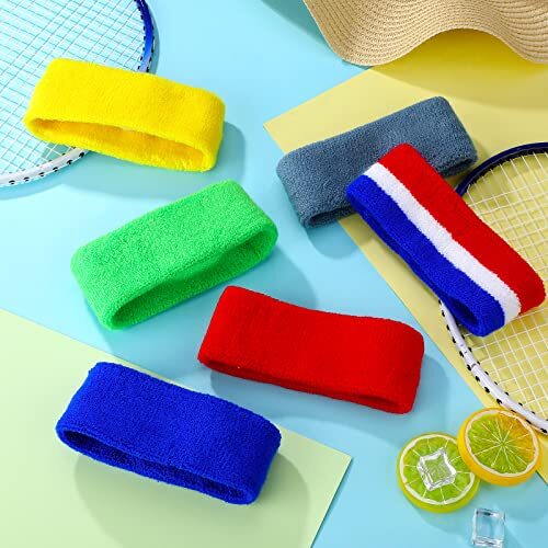 8 Pcs Boys Headband Kids Sweatband Youth Sweatbands Toddler Boys
